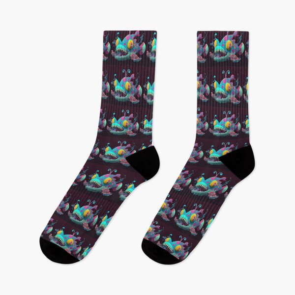 Item preview, Bruxish, the Colorful Psychic Fish in murky waters! designed and sold by Frocentric.