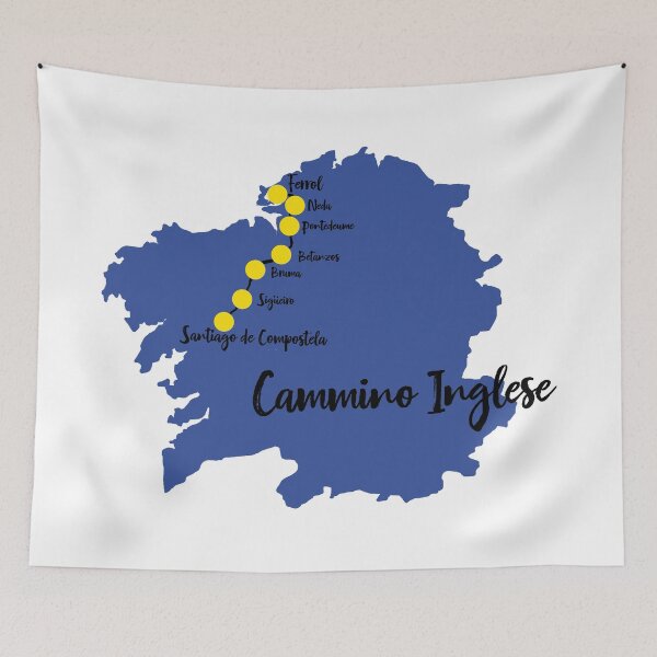 Item preview, Camino inglese de Santiago designed and sold by cerpedani.