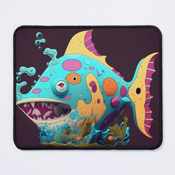 Item preview, Bruxish, the Colorful Psychic Fish in murky waters! designed and sold by Frocentric.