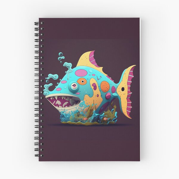 Item preview, Bruxish, the Colorful Psychic Fish in murky waters! designed and sold by Frocentric.