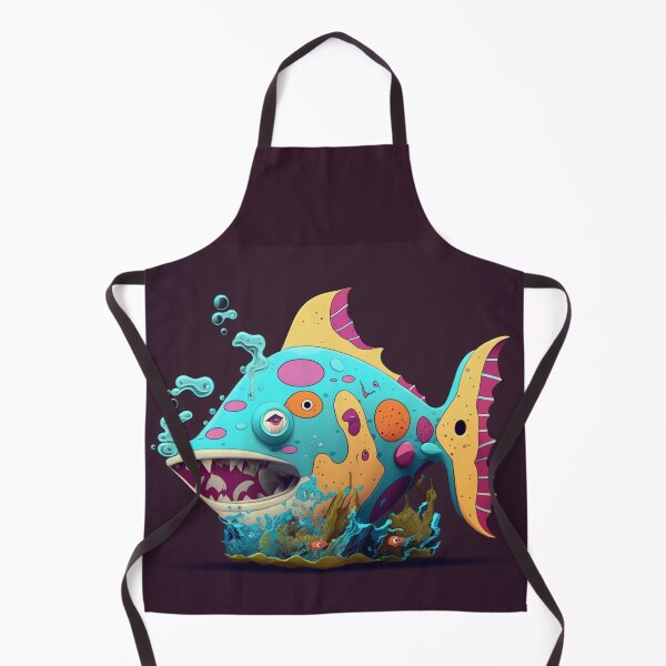 Item preview, Bruxish, the Colorful Psychic Fish in murky waters! designed and sold by Frocentric.
