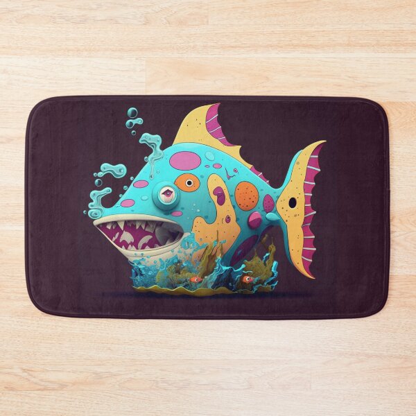 Item preview, Bruxish, the Colorful Psychic Fish in murky waters! designed and sold by Frocentric.