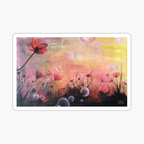 Fleurs des champs Sticker