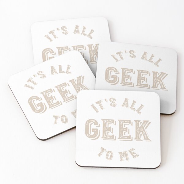 Item preview, Quiz Pun It's All Geek to Me designed and sold by whyitsme.
