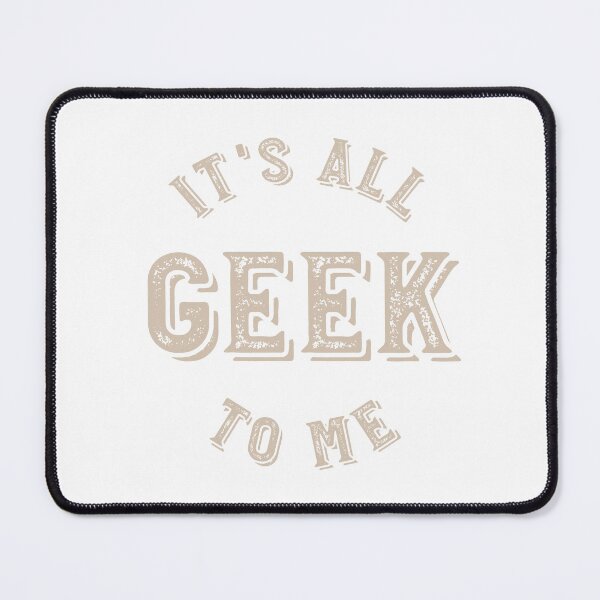 Item preview, Quiz Pun It's All Geek to Me designed and sold by whyitsme.
