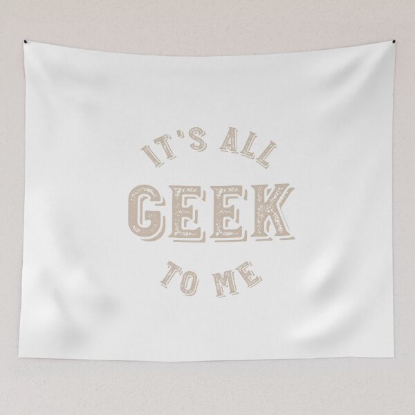 Item preview, Quiz Pun It's All Geek to Me designed and sold by whyitsme.