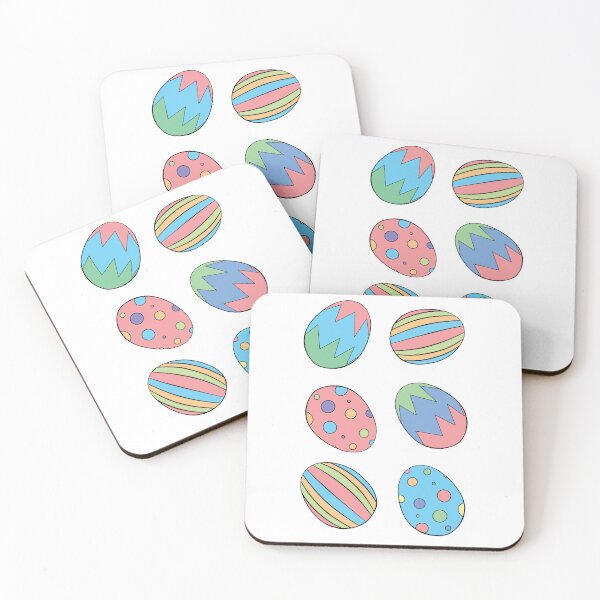 Item preview, Bright Pastel Easter Eggs designed and sold by CreativeDraws42.