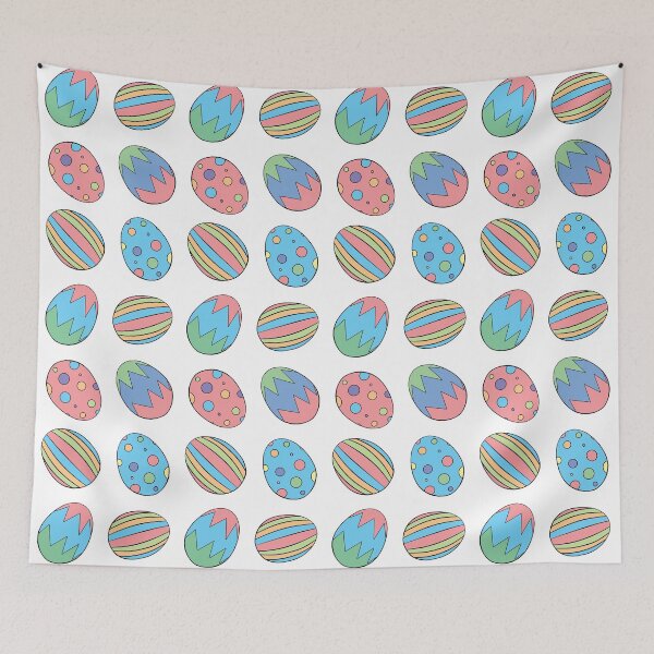 Item preview, Bright Pastel Easter Eggs designed and sold by CreativeDraws42.