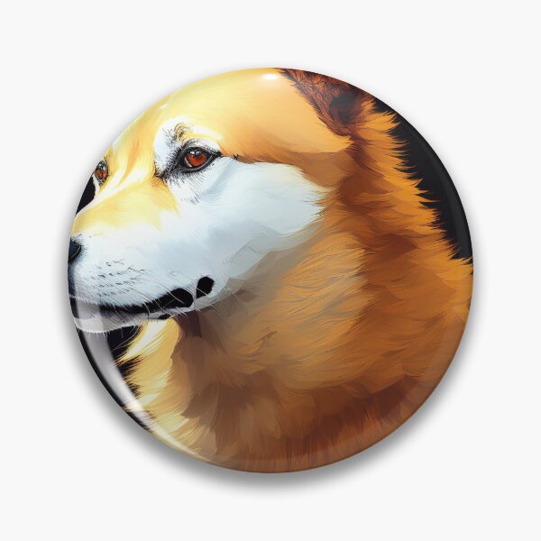 Artikelvorschau, Majestic Canine: Finnish Spitz entworfen und verkauft von DavesDogShop.