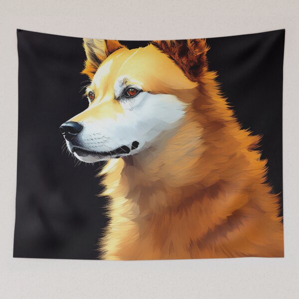 Item preview, Majestic Canine: Finnish Spitz designed and sold by DavesDogShop.