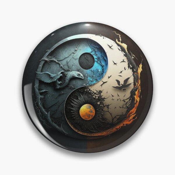 Aperçu de l'œuvre Le Bien et le Mal. Yin Yang. La Lutte Entre Le Bien Et Le Mal. créée et vendue par DiamondPixel.