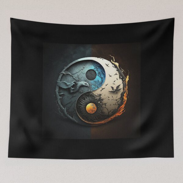 Item preview, Good And Evil. Yin Yang. The Struggle Between Good And Evil. designed and sold by DiamondPixel.