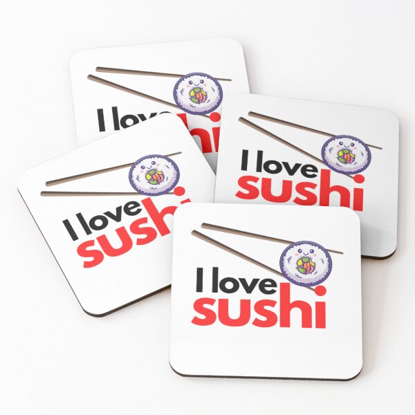 Item preview, I LOVE SUSHI - Sushi - I love Sushi designed and sold by MoshisooPrint.