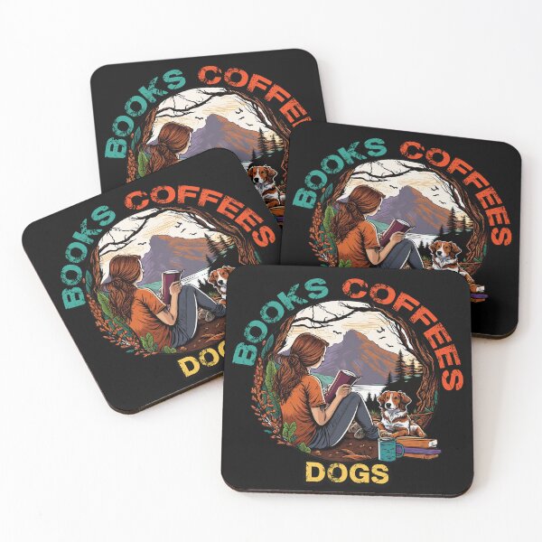 Item preview, Books and Dogs and Coffee and Social Justice a Classic T-Shirt for Lovers designed and sold by Emma Studio.