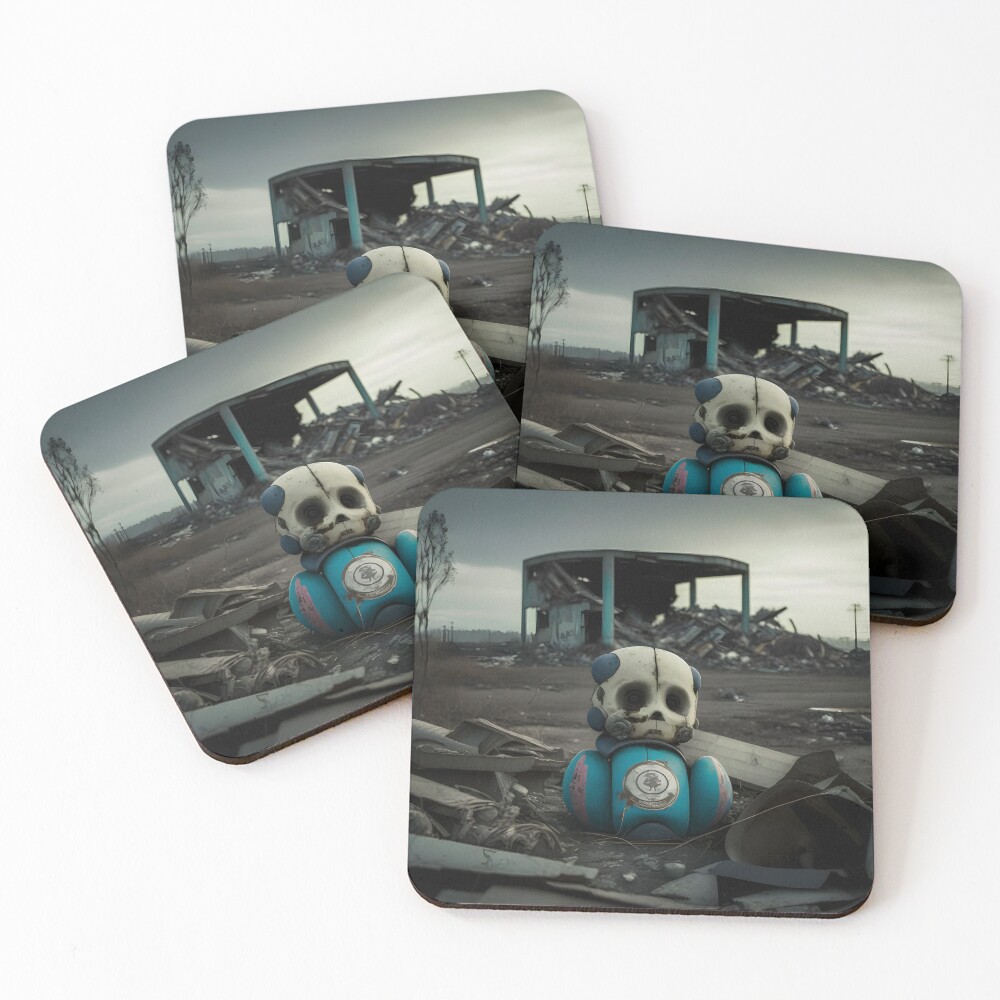 Item preview, Coasters (Set of 4) designed and sold by Fallout-Designs.
