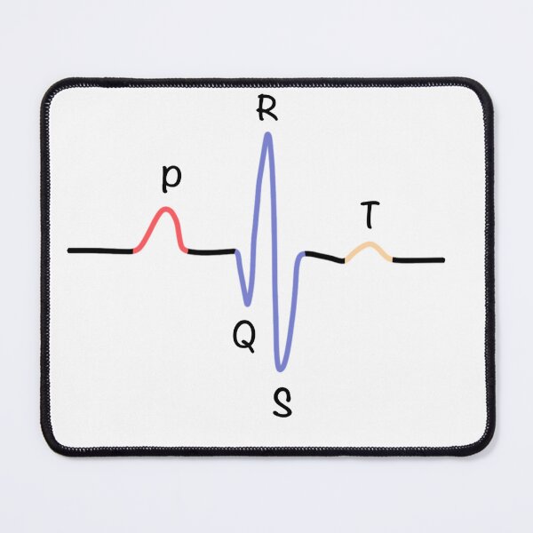 Item preview, Heartbeat PQRST Wave designed and sold by Katherine Winner.