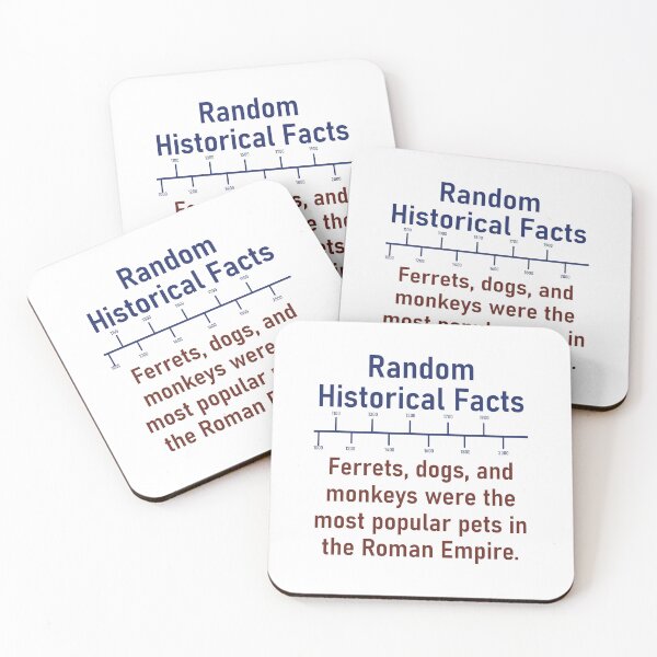 Item preview, Ferrets Dogs And Monkeys  - History Fact designed and sold by CrankyOldDude.