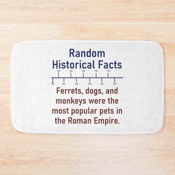 Item preview, Ferrets Dogs And Monkeys  - History Fact designed and sold by CrankyOldDude.