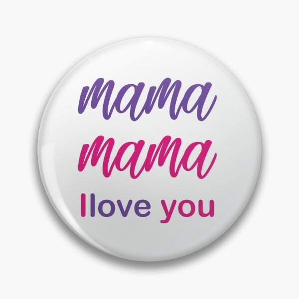 Artikelvorschau, Mama Mama Ich liebe dich Shirt Design - Lila entworfen und verkauft von Dirrastore.
