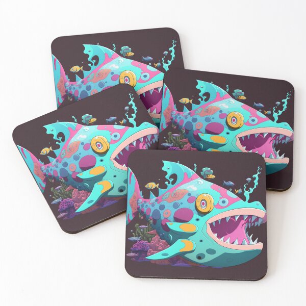 Item preview, Bruxish, the Colorful Psychic Fish in murky waters! designed and sold by Frocentric.