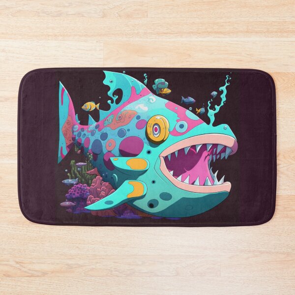 Item preview, Bruxish, the Colorful Psychic Fish in murky waters! designed and sold by Frocentric.