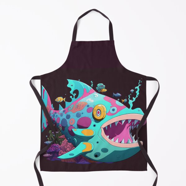 Item preview, Bruxish, the Colorful Psychic Fish in murky waters! designed and sold by Frocentric.