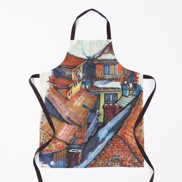 Item preview, Snowy Rooftop Scene designed and sold by Gregg Brown.