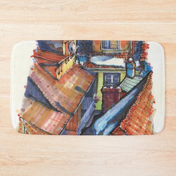 Item preview, Snowy Rooftop Scene designed and sold by Gregg Brown.