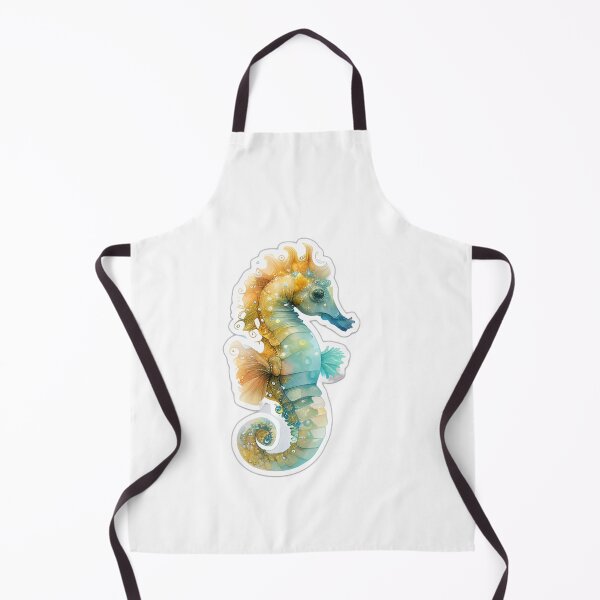 Aperçu de l'œuvre hippocampe mignon créée et vendue par sealuxe.