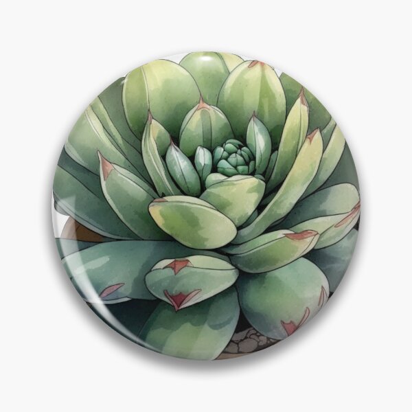 Item preview, Potted Succulent designed and sold by ZhaychArt.