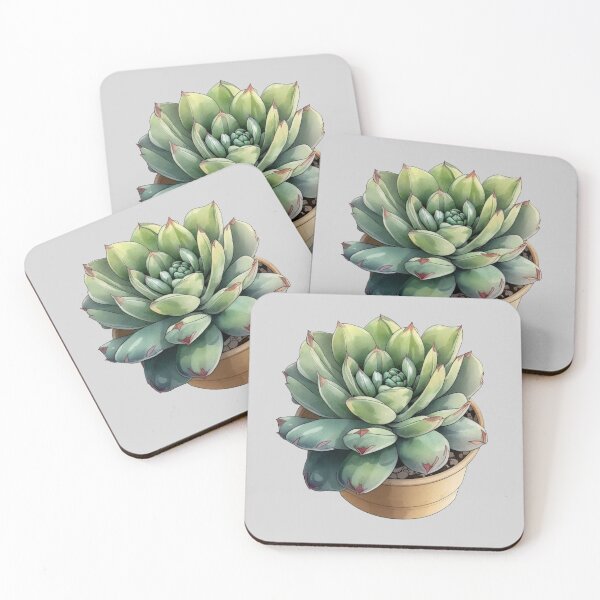 Item preview, Potted Succulent designed and sold by ZhaychArt.