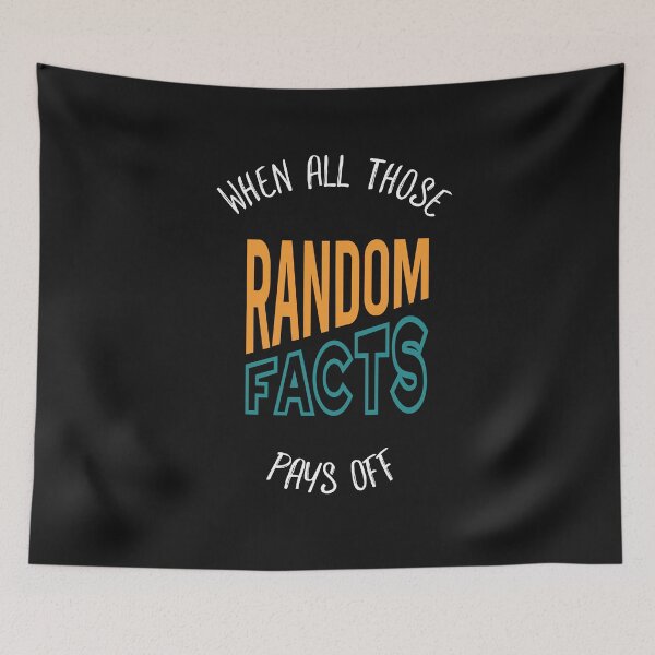 Item preview, Quiz Night When All Those Random Facts Pays Off designed and sold by whyitsme.