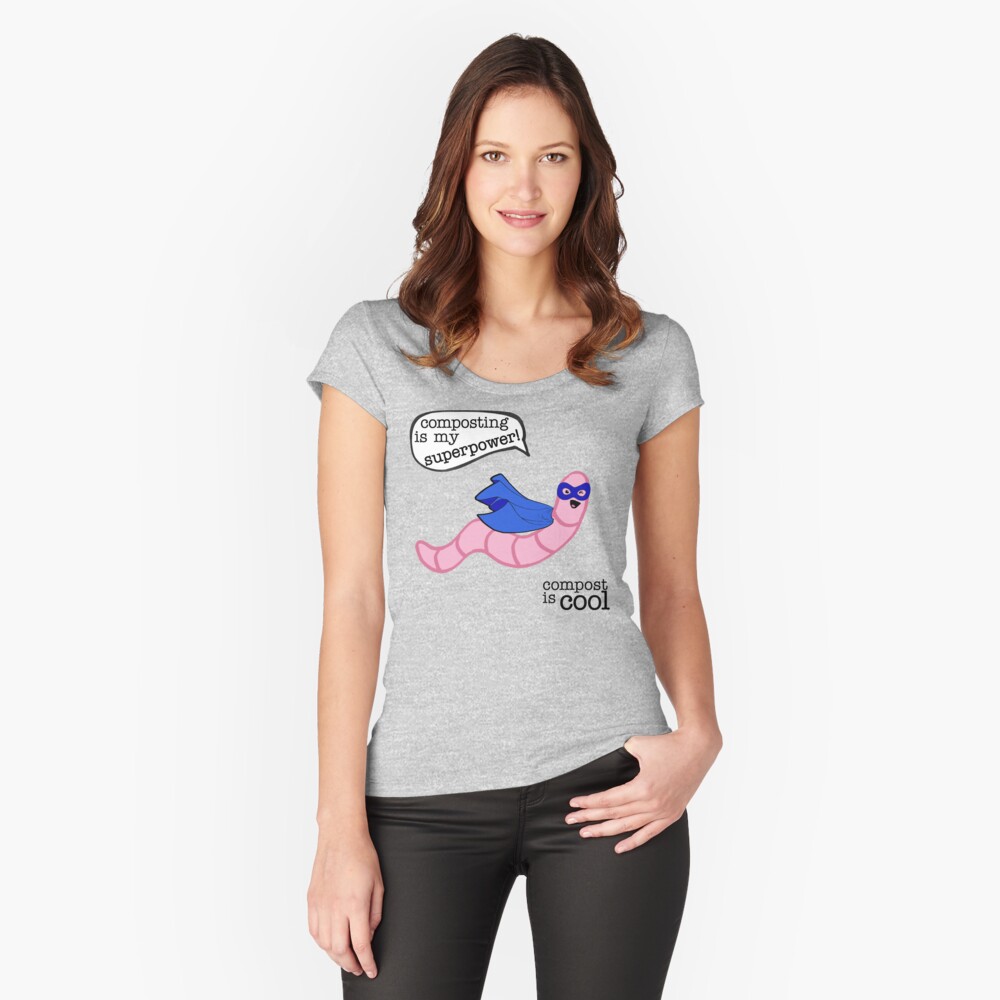 Item preview, Fitted Scoop T-Shirt designed and sold by mystudiocreate.