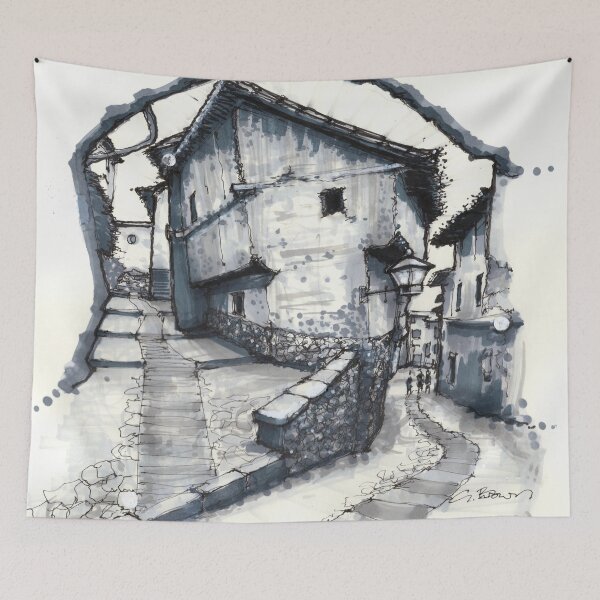 Item preview, Old Town Street Scene designed and sold by Gregg Brown.