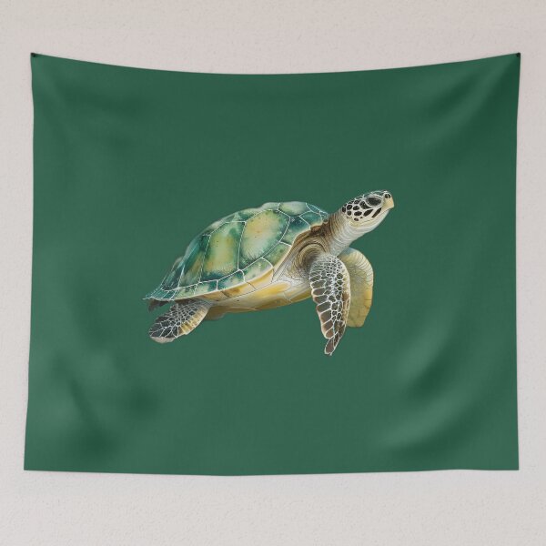 Item preview, cute sea turtle designed and sold by sealuxe.
