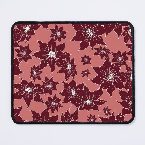 Item preview, Claret flower pattern designed and sold by Dia-Cheshire.