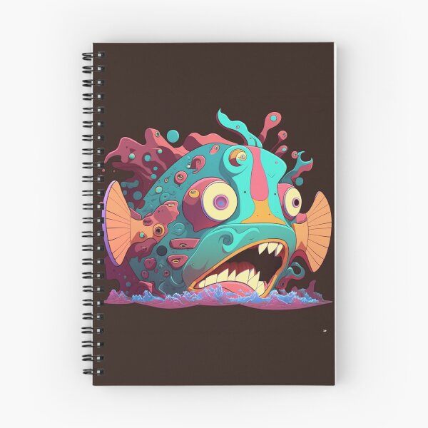 Item preview, Bruxish, the Colorful Psychic Fish in murky waters! designed and sold by Frocentric.