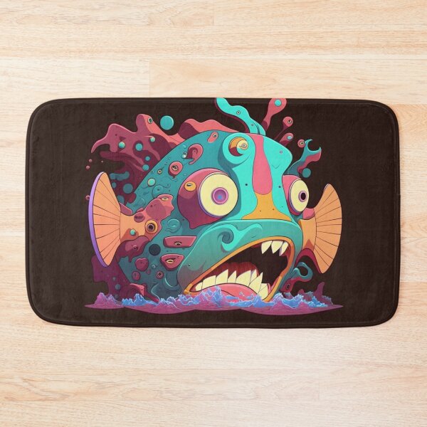 Item preview, Bruxish, the Colorful Psychic Fish in murky waters! designed and sold by Frocentric.