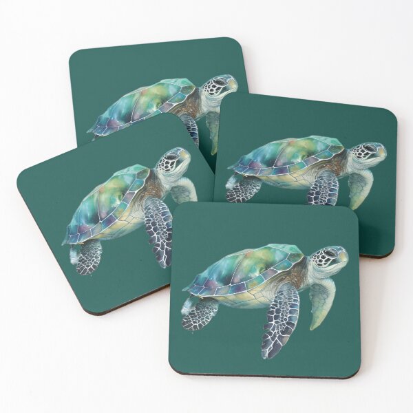 Item preview, cute sea turtle designed and sold by sealuxe.