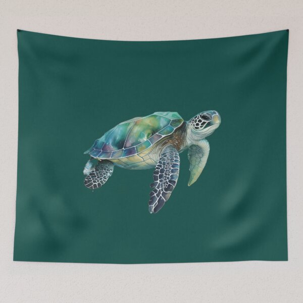 Item preview, cute sea turtle designed and sold by sealuxe.