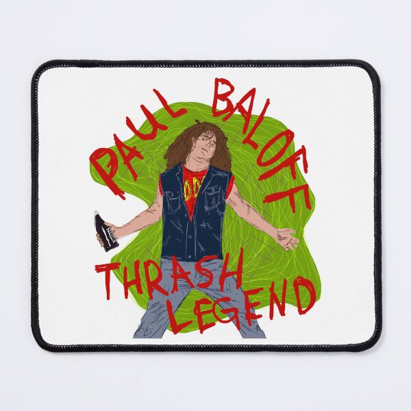 Item preview, PAUL BALOFF THRASH METAL LEGEND designed and sold by Michael Stewart.