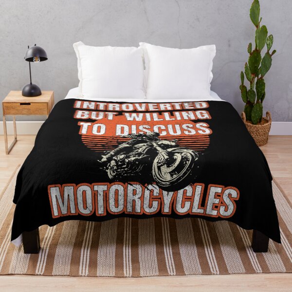 Item preview, Introverted but Willing to Discuss Motorcycles designed and sold by SunsetIconic.
