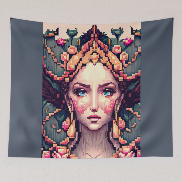 Item preview, Pixel Elf Goddess designed and sold by RaveToTheGrave.