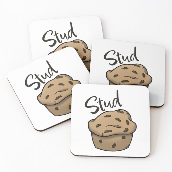 Item preview, Stud Muffin Chocolate Chip Muffin designed and sold by CreativeDraws42.