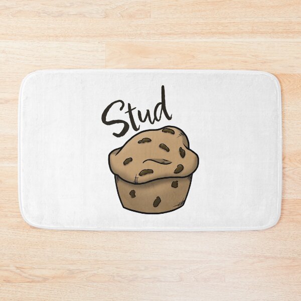 Item preview, Stud Muffin Chocolate Chip Muffin designed and sold by CreativeDraws42.