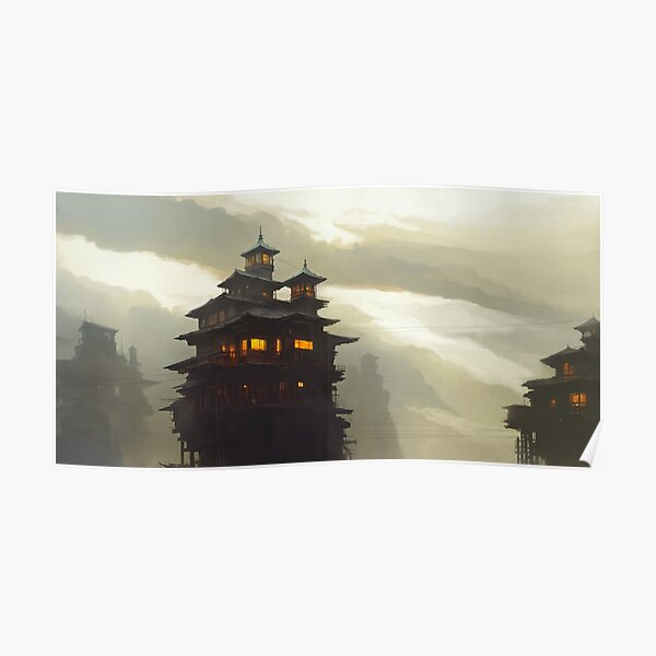 DARK CASTLES - East sea towers Poster
