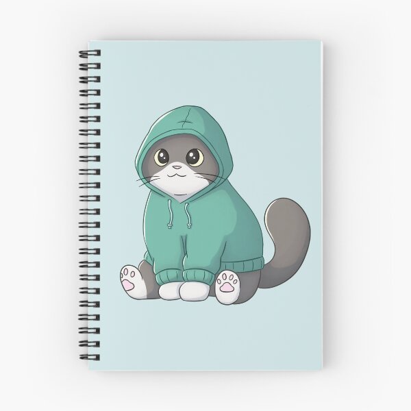Item preview, Tuxedo Cat In A Hoodie designed and sold by Meowrye.