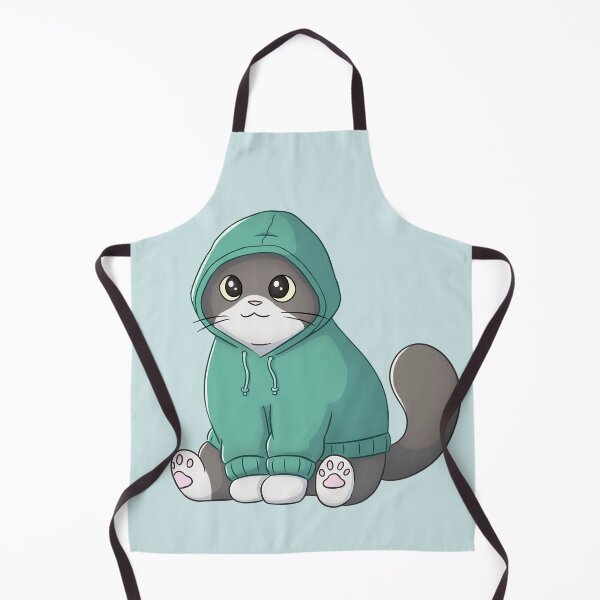 Item preview, Tuxedo Cat In A Hoodie designed and sold by Meowrye.
