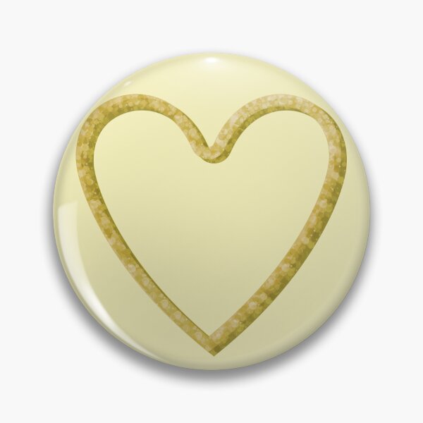 Item preview, Yellow Glitter Heart designed and sold by StarEyedUnicorn.