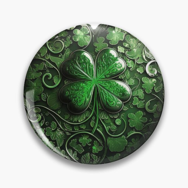 Aperçu de l'œuvre coeur saint patrick trèfle créée et vendue par Maystro-design.